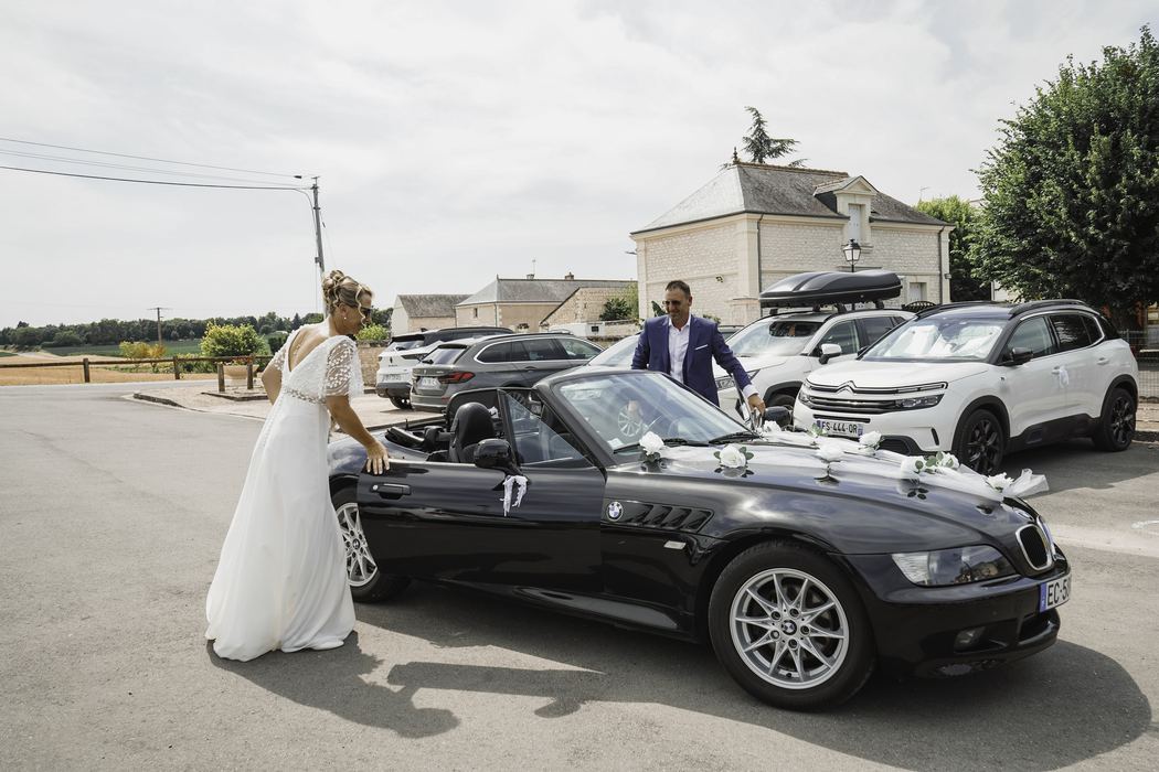 L'arrivée des mariés